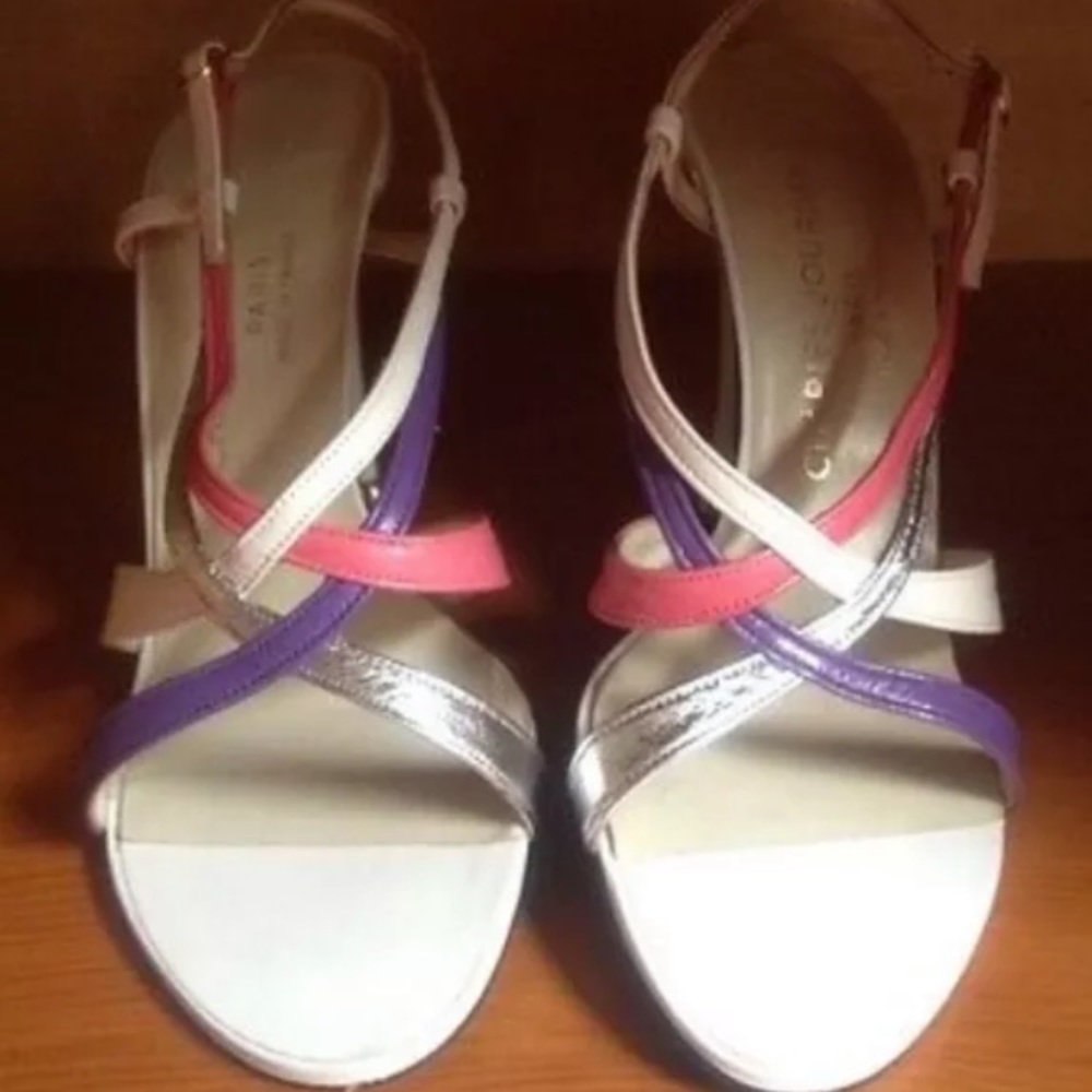 Charles Jourdan Deadstock New Strappy Heels